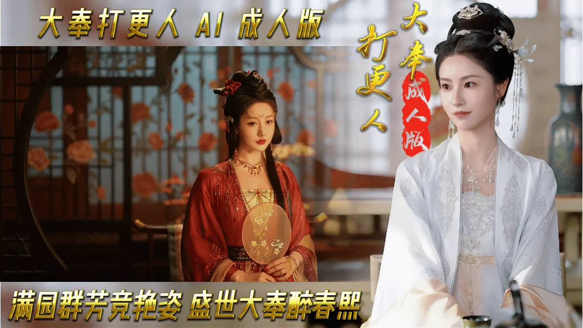 番号：AJHJ-005 大奉打更人【AI成人版】满园群芳竞艳姿，盛世大奉醉春熙海报